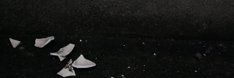 A Gif animation of a cup falling and shattering